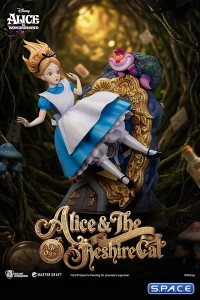 Alice & The Ceshire Cat Master Craft Statue (Alice in Wonderland)