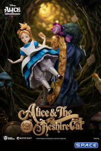 Alice & The Ceshire Cat Master Craft Statue (Alice in Wonderland)