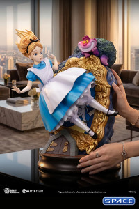 Alice & The Ceshire Cat Master Craft Statue (Alice in Wonderland)