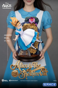 Alice & The Ceshire Cat Master Craft Statue (Alice in Wonderland)