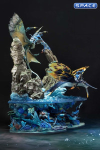 2er Bundle: Jake Sully und Neytiri Ultimate Diorama Masterline Statuen - Bonus Version (Avatar: The Way of Water)