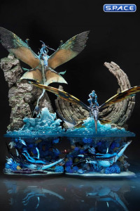 2er Bundle: Jake Sully und Neytiri Ultimate Diorama Masterline Statuen - Bonus Version (Avatar: The Way of Water)
