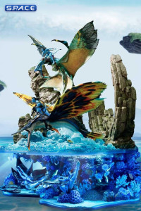 2er Bundle: Jake Sully und Neytiri Ultimate Diorama Masterline Statuen - Bonus Version (Avatar: The Way of Water)