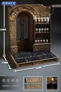 1/6 Scale Medieval Potion Room Diorama Base Version A