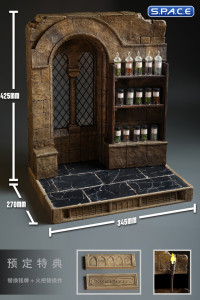 1/6 Scale Medieval Potion Room Diorama Base Version B