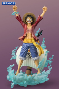 FiguartsZERO STARTune Monkey D. Luffy �Setting Sail for the New World� PVC Statue (One Piece)