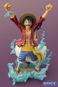 FiguartsZERO STARTune Monkey D. Luffy �Setting Sail for the New World� PVC Statue (One Piece)