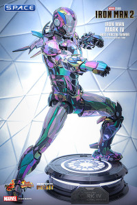 1/6 Scale Iron Man Mark IV Haze Fractal Armor Movie Masterpiece MMS855D79 (Iron Man 2)