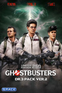 1/6 Scale Dr. 3-Pack - Version 2 (Ghostbusters)