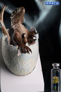 Velociraptor Egg Hatching Statue (Jurassic Park)