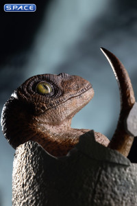 Velociraptor Egg Hatching Statue (Jurassic Park)
