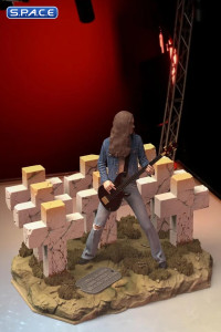 Cliff Burton Rock Iconz Statue - Version 3 (Metallica)