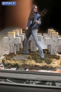 Cliff Burton Rock Iconz Statue - Version 3 (Metallica)