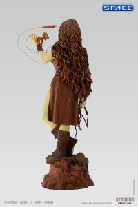 Pelisse mit Pelzchen Statue - Sepia Version