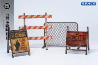 1/6 Scale Warning Barrier Set