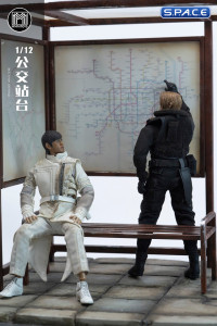 1/12 Scale Bus Stop Diorama Base
