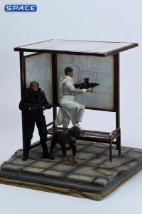 1/12 Scale Bus Stop Diorama Base