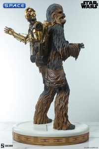 Chewbacca and C-3PO Premium Format Figure (Star Wars)