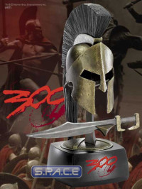 King Leonidas Mini Sword and Helmet on Display (300)