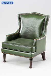 1/12 Scale Dark Green Club Armchair