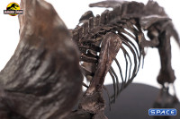 1/24 Scale Triceratops Fossil Skeleton Bronze Statue (Jurassic Park)