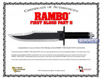 Rambo First Blood Part II Knife Standard Edition (Rambo)