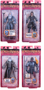 Complete Set of 4 : Trilogy - TTT Series 5 (Lord of the Rings)