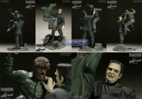 Frankenstein meets The Wolf Man Diorama (Universal Monsters)