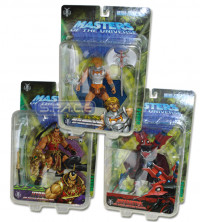 Complete Set of 3: MOTU 6 Mini-Statues Series 6