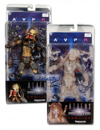 Set of 2: Open Mouth & Stealth Predator (Alien vs. Predator Requiem Series 3)