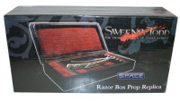 Razor Prop Replica in Wood Box (Sweeney Todd)
