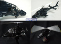 1/48 Scale Die Cast Airwolf - Mat Black Version