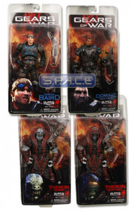 Complete Set of 4 : Gears of War Series 2