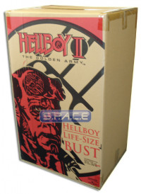 1:1 Hellboy Life-Size Bust (Hellboy II: The Golden Army)