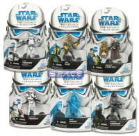 Complete Set of 6 : Legacy Collection Wave 3 (Star Wars)
