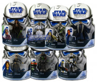 Complete Set of 7 : Legacy Collection Wave 4 (Star Wars)