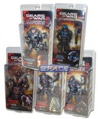 Complete Set of 5 : Gears of War 2 Series 3