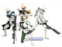 3er Komplettsatz : Clone Trooper ARTFX Statue (CW Serie 2)