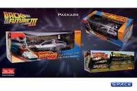 1:18 Die Cast DeLorean Time Machine - Railroad Version (Back to the Future 3)