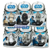 Complete Set of 6 : Legacy Collection Wave 6 (Star Wars)