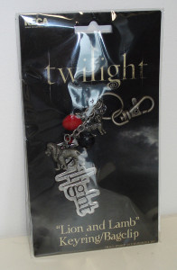 Lion and Lamb Keyring / Bagclip (Twilight)