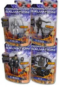 Set of 4 : Robots Wave 1 (Terminator Salvation)
