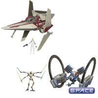 Clone Wars Vehicle and Figure Assortment (Set of 2)