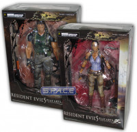 Play Arts Chris Redfield and Sheva Alomar (Resident Evil 5)