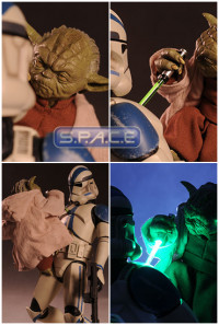 Yoda and Clone Trooper Premium Format Figure (Star Wars)