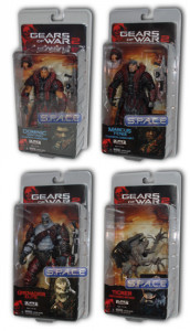 Set of 4 : Gears of War 2 Series 4