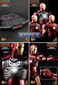1/6 Scale Iron Man Mark III Battle Damaged Movie Masterpiece