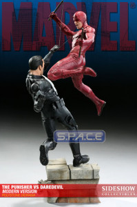 The Punisher vs. Daredevil Modern Version Diorama (Marvel)