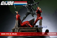 Snakes Eyes vs. Red Ninjas Diorama (G.I. Joe)