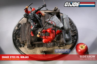 Snakes Eyes vs. Red Ninjas Diorama (G.I. Joe)